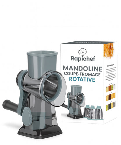 Coupez 5x Plus Vite avec la Râpe Rotative RapiChef™ !