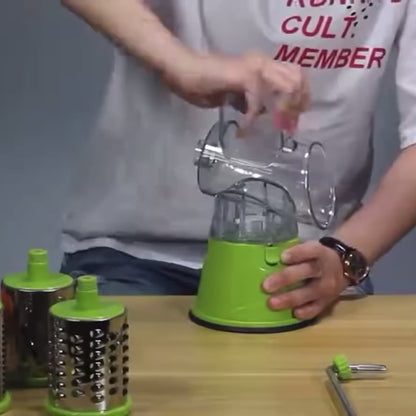 Coupez 5x Plus Vite avec la Râpe Rotative RapiChef™ !